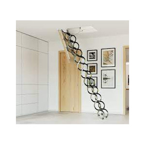 Чердачная лестница Oman NOZYCOWE раздвижная 50x80х300