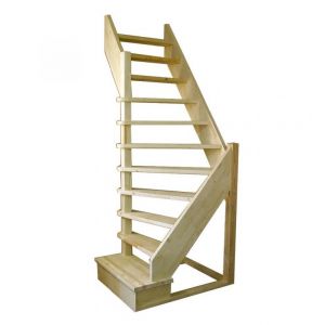 Деревянная межэтажная лестница ЛЕС-92
