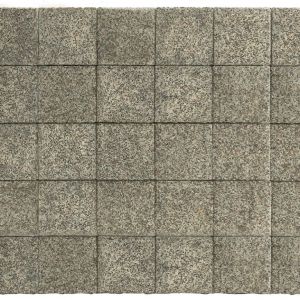 Тротуарная плитка BRAER "Лувр" Гранит серый 200x200 мм