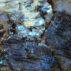 Природный камень Лабрадорит Labradorite Madagascar Blue