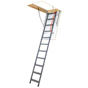 Чердачная лестница Fakro LMK металлическая 60х130х305