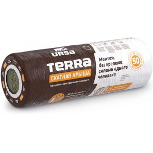 Утеплитель Ursa Terra 35 QN Скатная крыша 3900x1200x150 мм