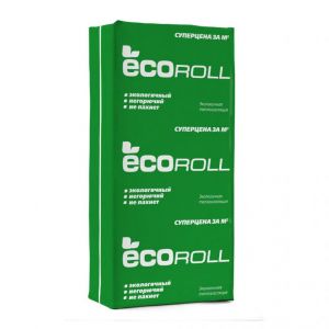 Теплоизоляция ЭКОРолл+ TS040 100х610х1230