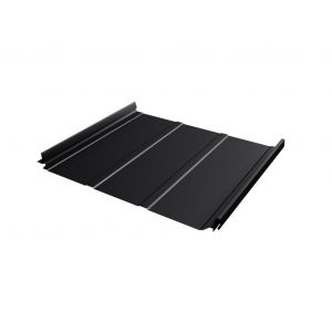 Кликфальц Pro Line 0,5 Rooftop Matte с пленкой на замках RAL 9005 черный