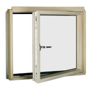 Карнизное окно с комбинированной системой открывания Fakro BDR P2/BDL P2 94x95