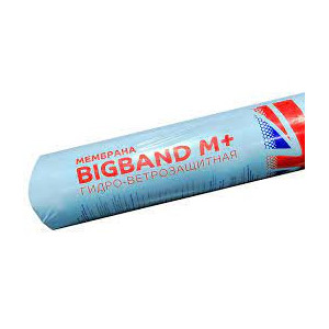 Гидро-ветрозащитная паропроницаемая мембрана BIGBAND M Plus 72м2